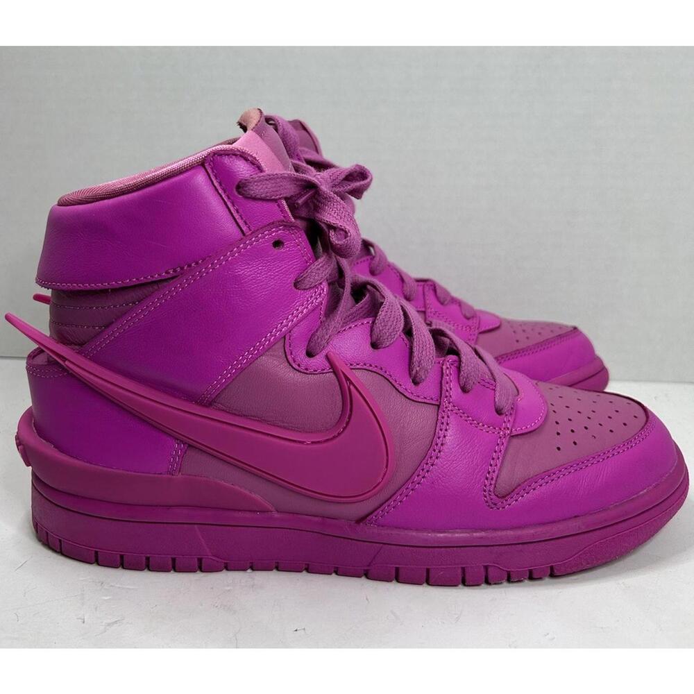 Ambush x Nike Dunk Hi - Size 8 - Active Fuchsia Pink - CU7544-600